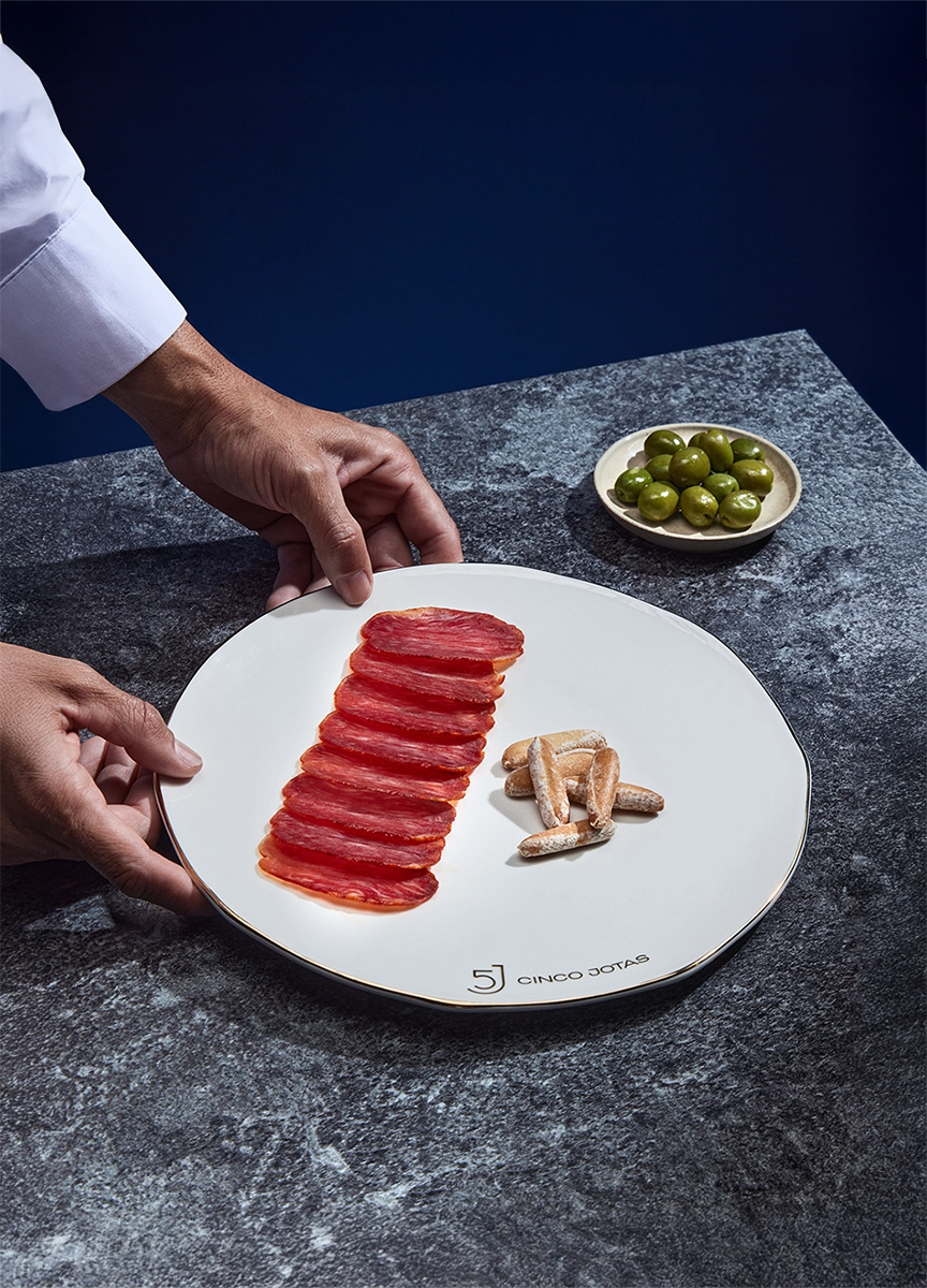Mezza lonza Cinco Jotas ricetta tradizionale